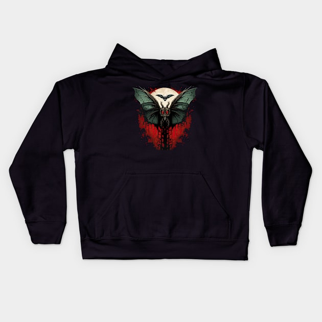 Mothman Kids Hoodie by JayD World